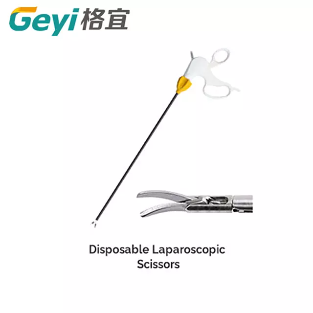 Disposable Laparoscopic Monopolar Electrode Scissor 1